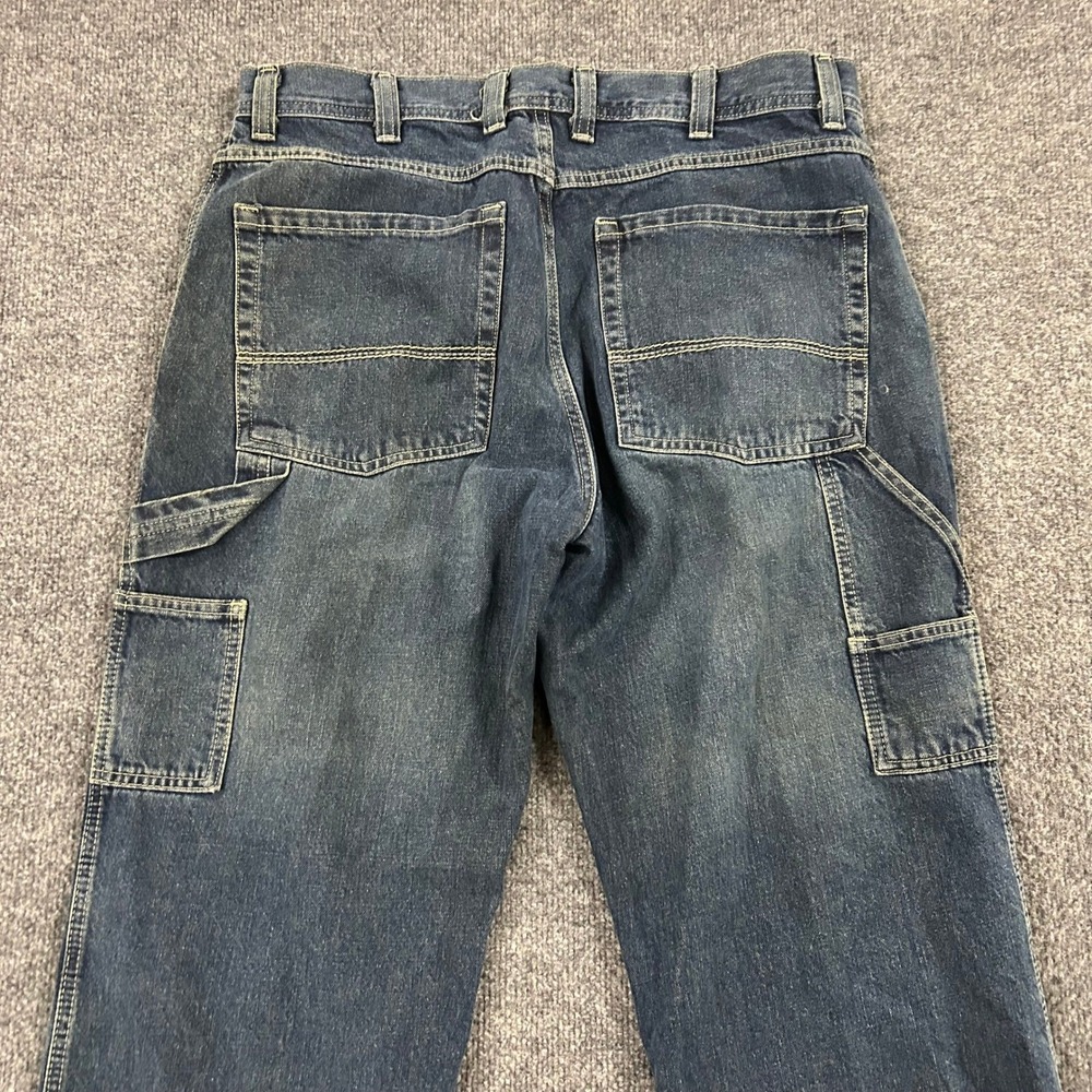 Levi's Carpenter Jeans Mens Size 36x30 Blue Denim Relaxed Fit Utility Workwear